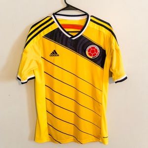Adidas Colombia Team Soccer Futbol Jersey